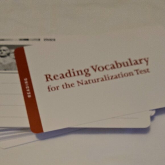 USCIS Vocabulary Flash Cards for the Naturalization Test – Official Study Set - Picture 3 of 4